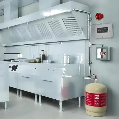 Commercial catering automatic extinguishing system